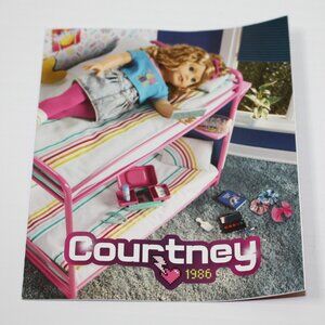 American Girl Courtney Moore 80's Theme Bedroom or Caboodles Insert Pamphlet